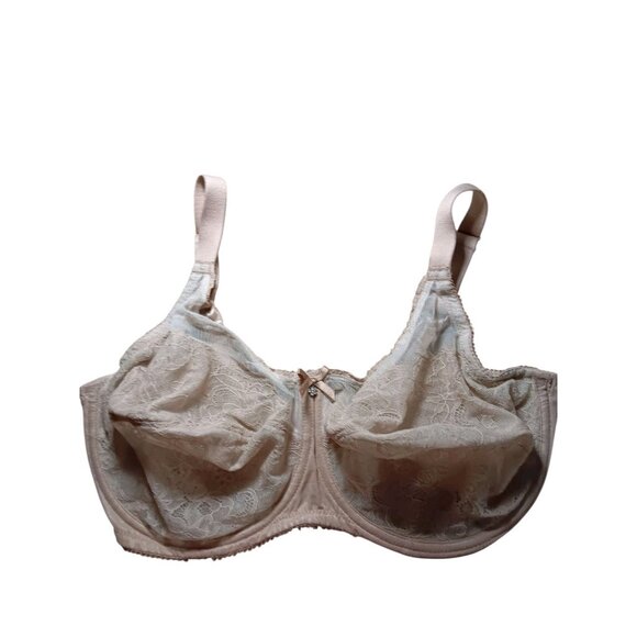 Wacoal Underwire Bra 34G Beige Nude Adjustable Straps Model 855186 - Picture 5 of 12